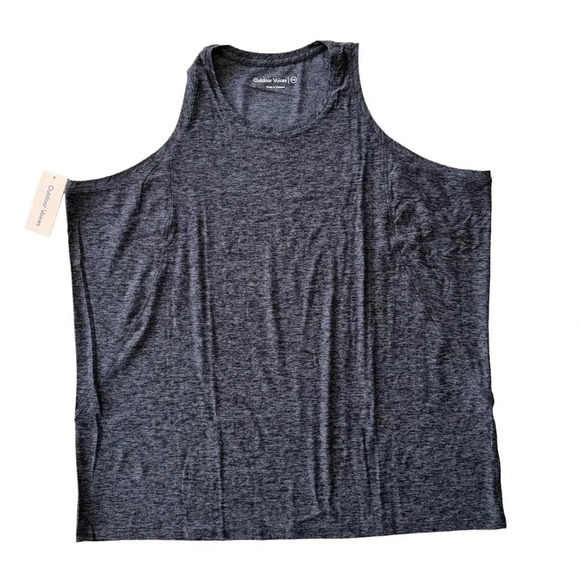 Outdoor Voices All Day Tank Top Charcoal Activewear Sleeveless NWT Plus Sz XXXL - Picture 1 of 9